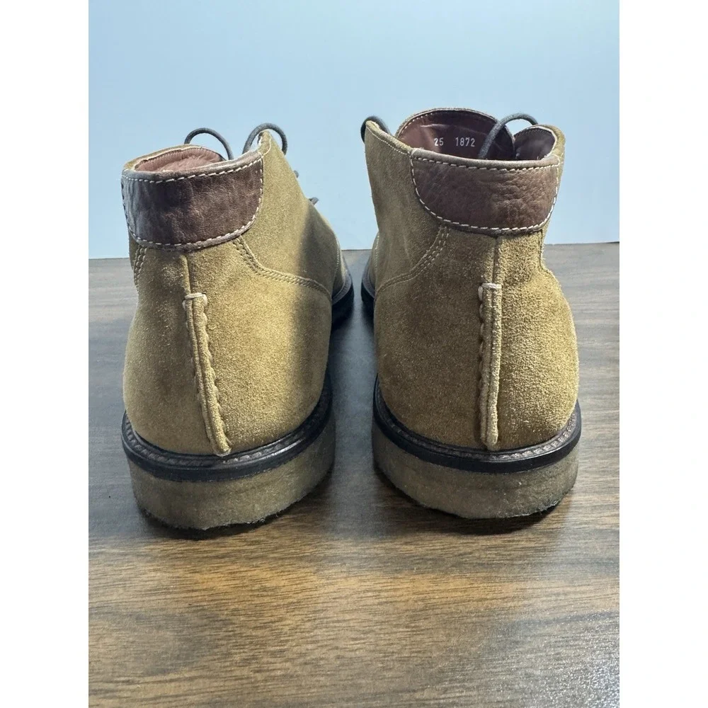 Johnston & Murphy Copeland Chukka‎ Boots 25-1872 Camel Suede Mens 11 Crepe Sole